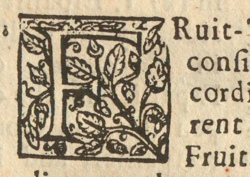 An illustration from The planters manual : being instructions for the raising, planting, and cultivating all sorts of fruit-trees, whether stone-fruits or pepin-fruits, with their natures and seasons : very useful for such as are curious in planting and grafting, 1675, leaf 17