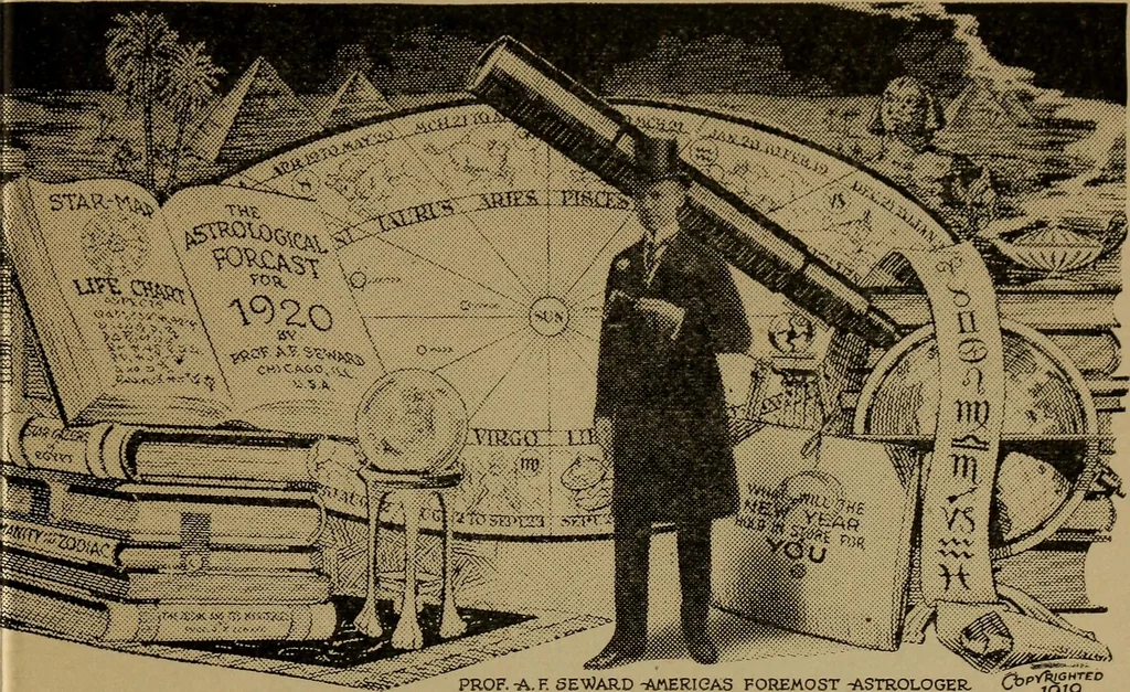 An illustration from Planting, harvesting and surgical operations, etc., according to the signs of the zodiac, 1920, leaf 34