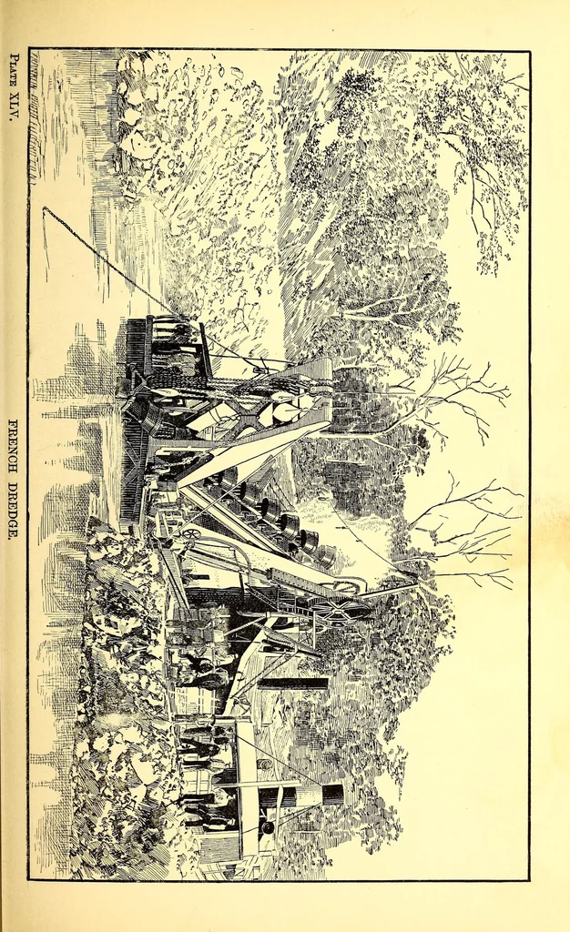 An illustration from Plant and material of the Panama Canal, 1888, leaf 25