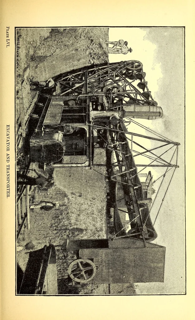 An illustration from Plant and material of the Panama Canal, 1888, leaf 61