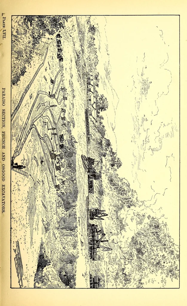 An illustration from Plant and material of the Panama Canal, 1888, leaf 63