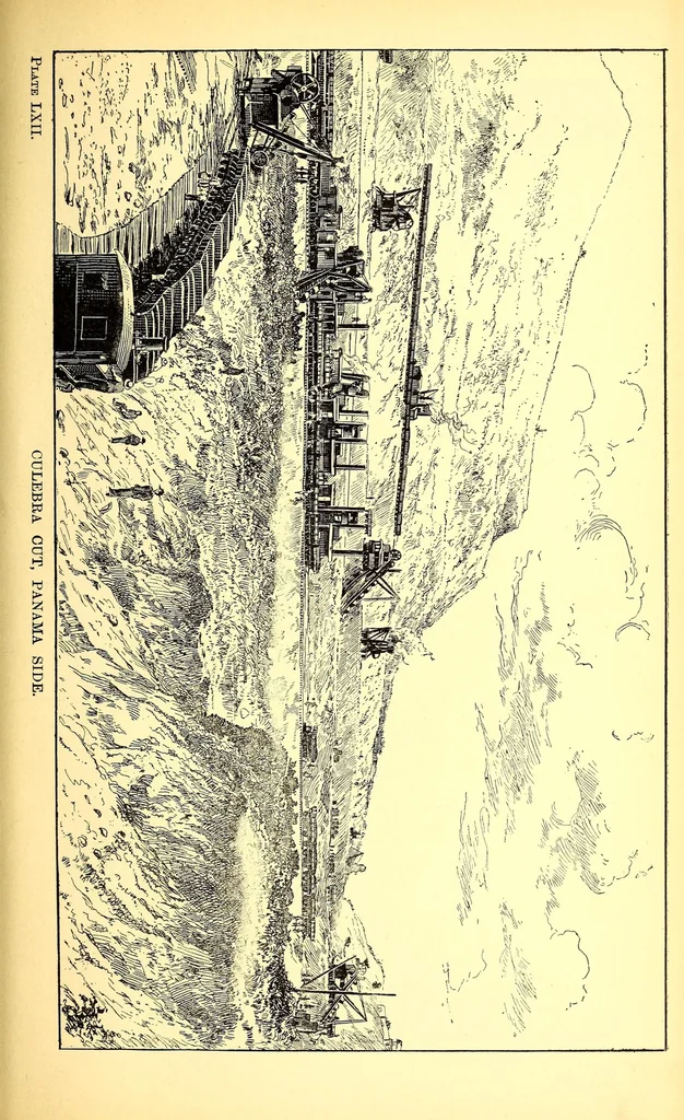 An illustration from Plant and material of the Panama Canal, 1888, leaf 85
