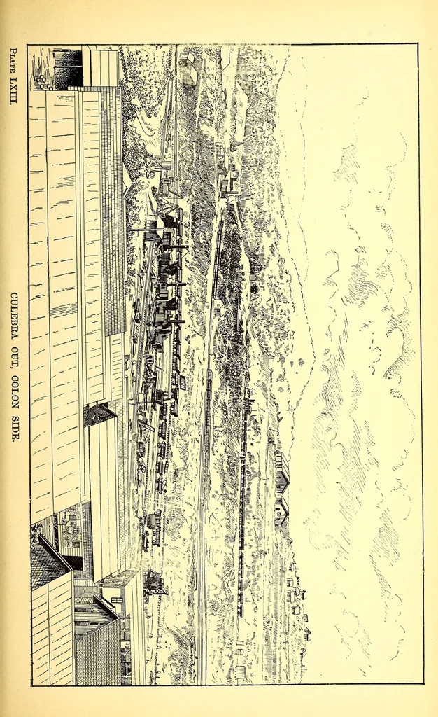 An illustration from Plant and material of the Panama Canal, 1888, leaf 87