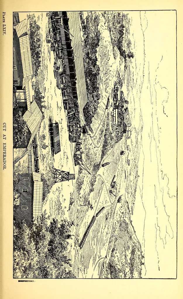 An illustration from Plant and material of the Panama Canal, 1888, leaf 91