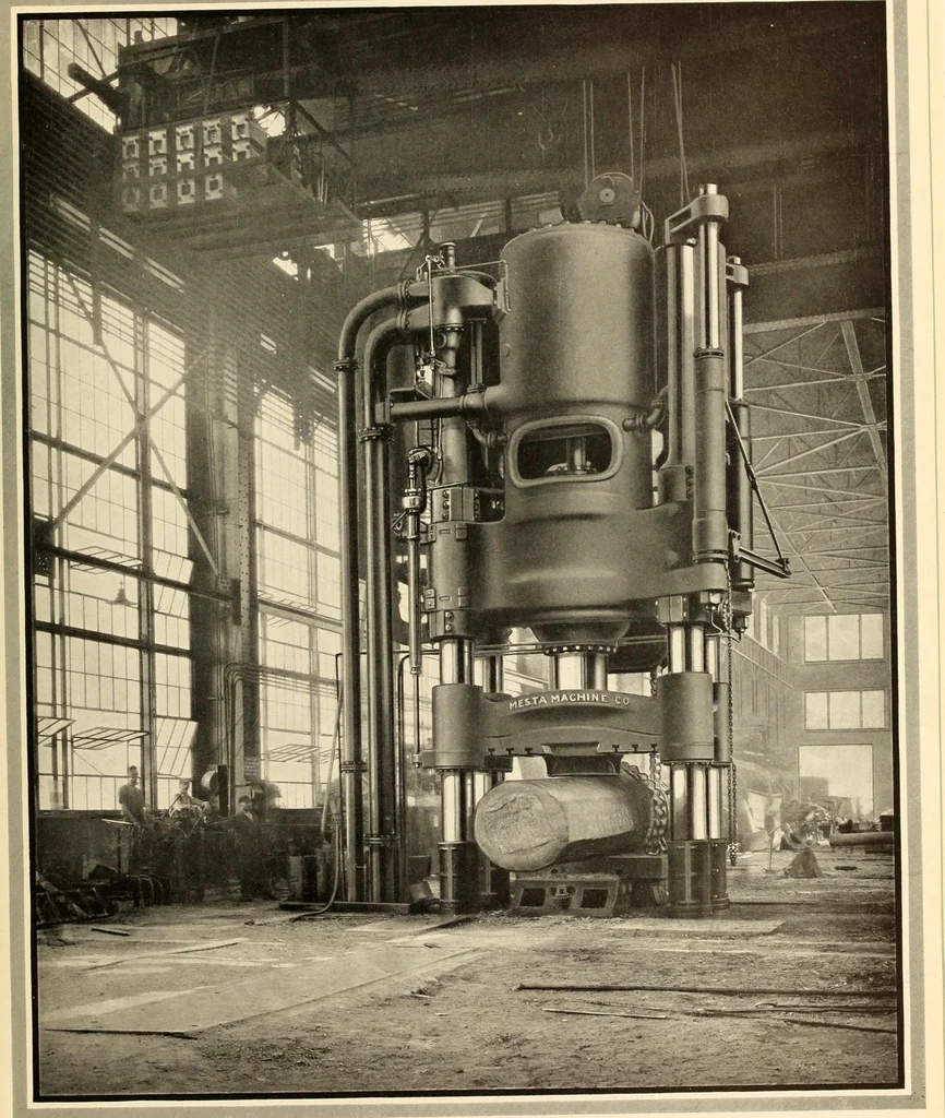 An illustration from Plant and product of the Mesta Machine Company, Pittsburgh, Pennsylvania, U.S.A, 1919, leaf 110