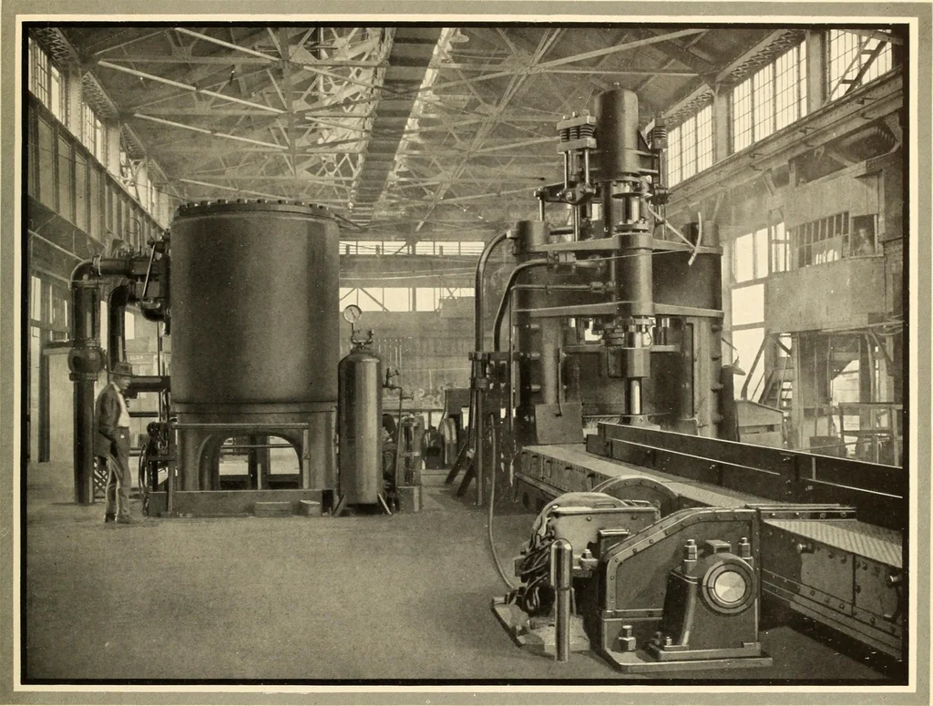 An illustration from Plant and product of the Mesta Machine Company, Pittsburgh, Pennsylvania, U.S.A, 1919, leaf 112