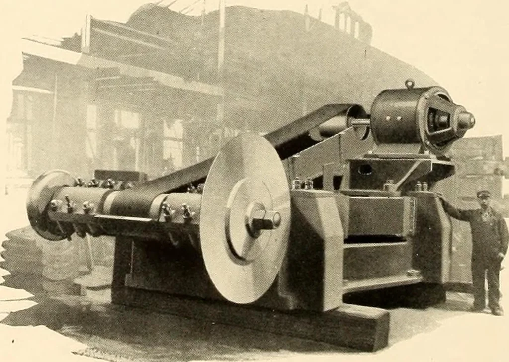 An illustration from Plant and product of the Mesta Machine Company, Pittsburgh, Pennsylvania, U.S.A, 1919, leaf 121
