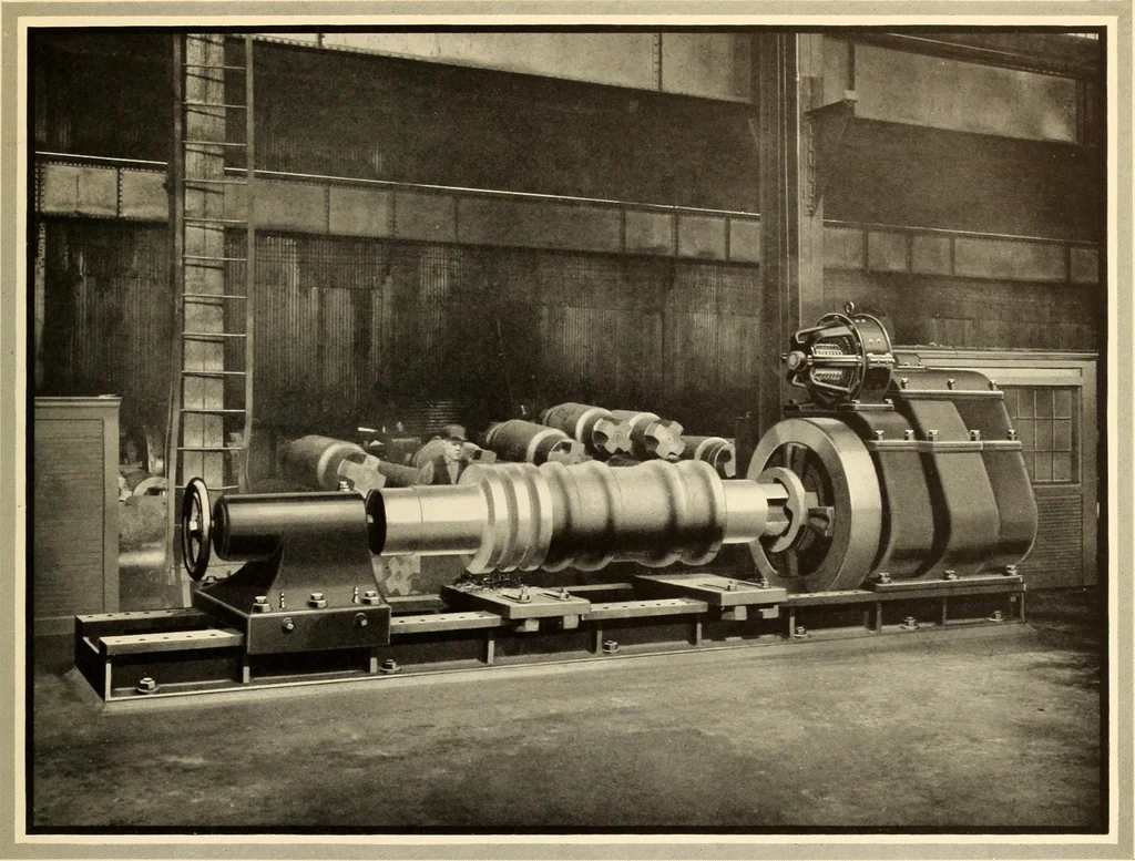 An illustration from Plant and product of the Mesta Machine Company, Pittsburgh, Pennsylvania, U.S.A, 1919, leaf 124
