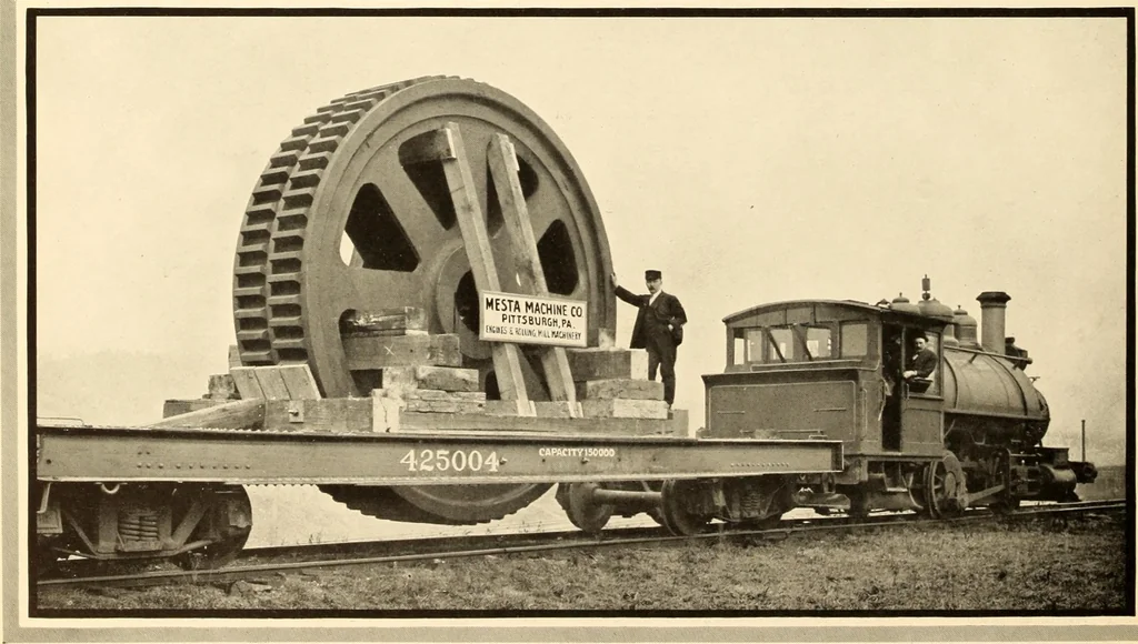 An illustration from Plant and product of the Mesta Machine Company, Pittsburgh, Pennsylvania, U.S.A, 1919, leaf 127