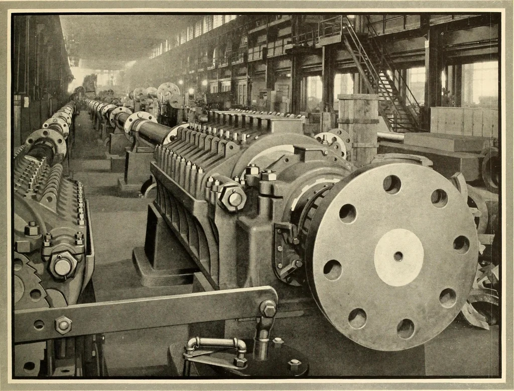 An illustration from Plant and product of the Mesta Machine Company, Pittsburgh, Pennsylvania, U.S.A, 1919, leaf 28