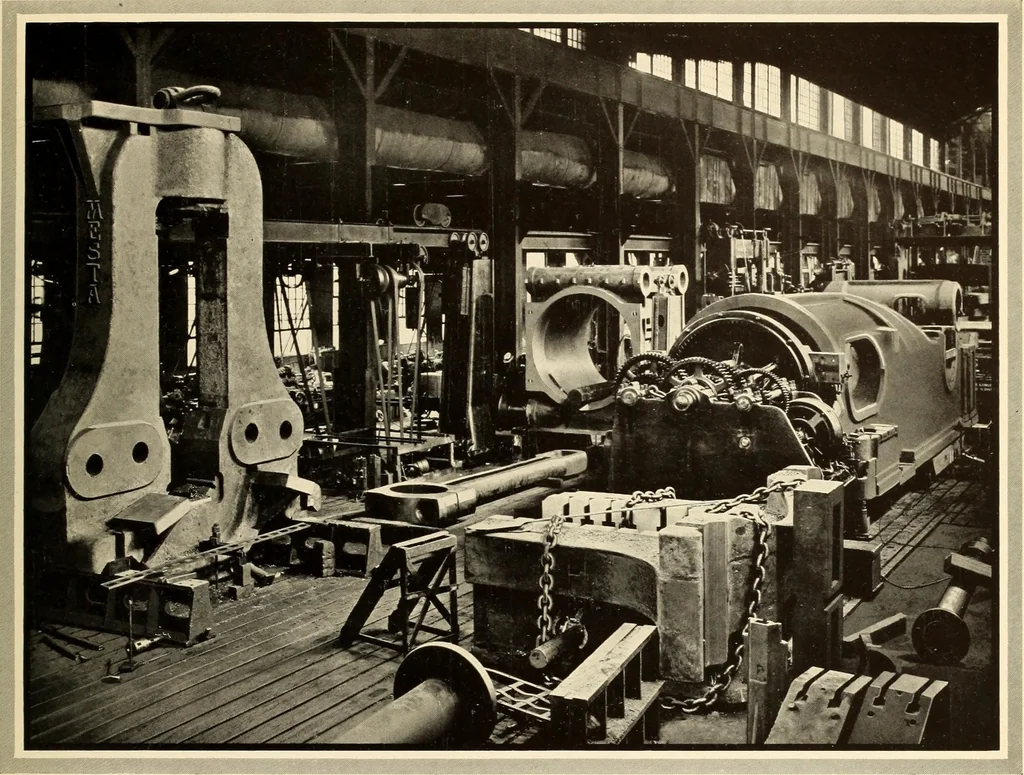 An illustration from Plant and product of the Mesta Machine Company, Pittsburgh, Pennsylvania, U.S.A, 1919, leaf 34