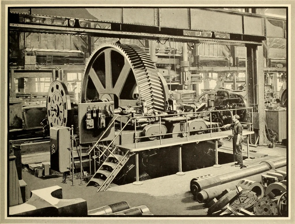 An illustration from Plant and product of the Mesta Machine Company, Pittsburgh, Pennsylvania, U.S.A, 1919, leaf 40