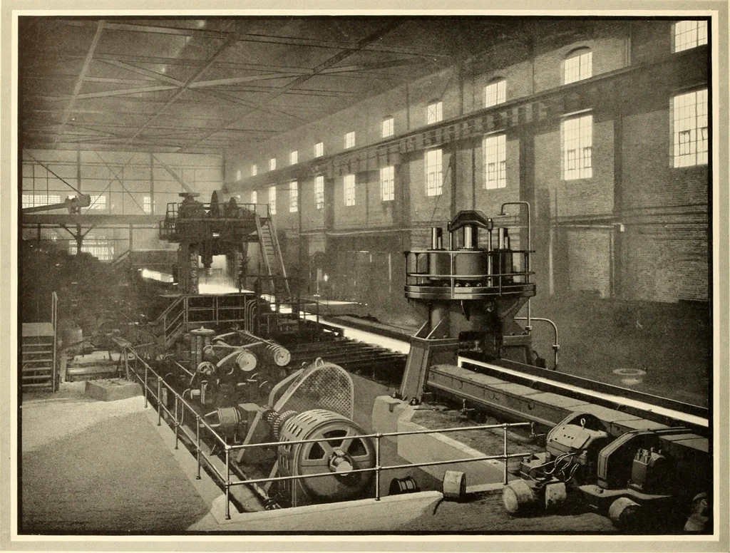 An illustration from Plant and product of the Mesta Machine Company, Pittsburgh, Pennsylvania, U.S.A, 1919, leaf 77