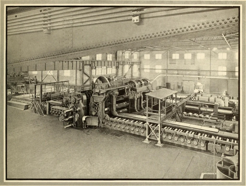 An illustration from Plant and product of the Mesta Machine Company, Pittsburgh, Pennsylvania, U.S.A, 1919, leaf 80