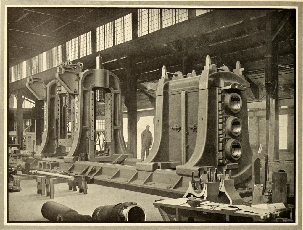 An illustration from Plant and product of the Mesta Machine Company, Pittsburgh, Pennsylvania, U.S.A, 1919, leaf 81