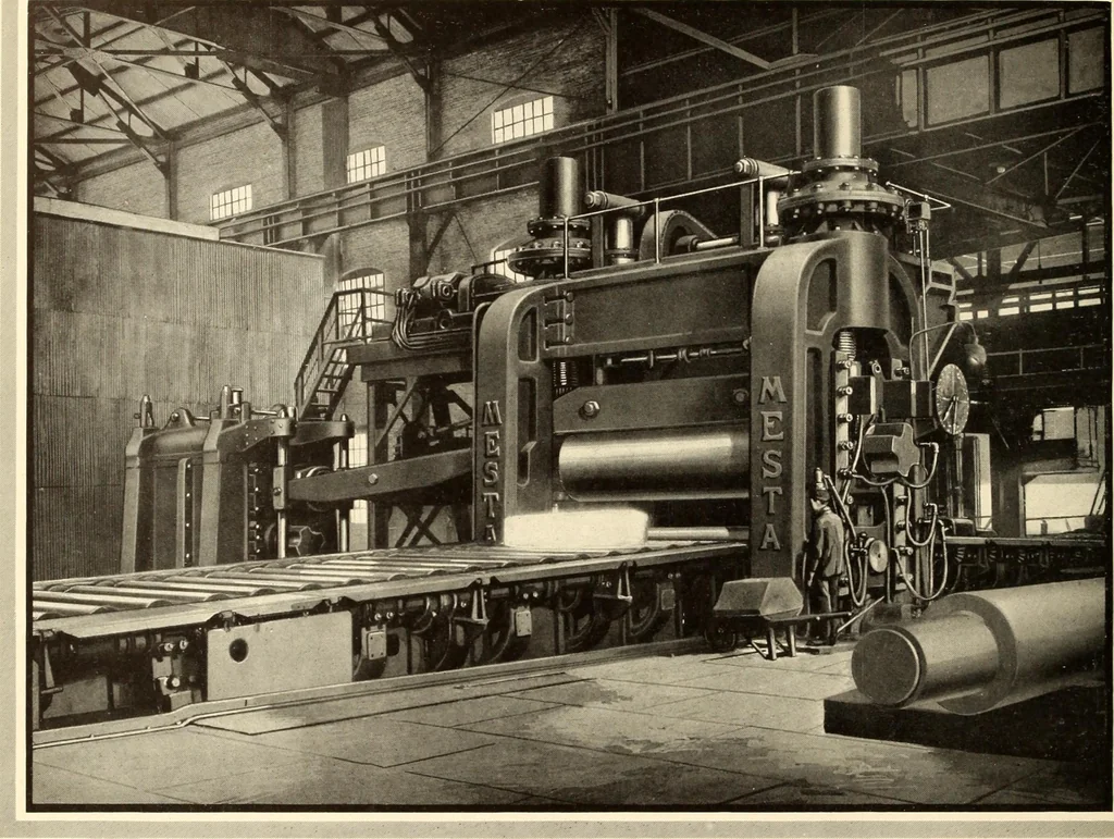 An illustration from Plant and product of the Mesta Machine Company, Pittsburgh, Pennsylvania, U.S.A, 1919, leaf 83