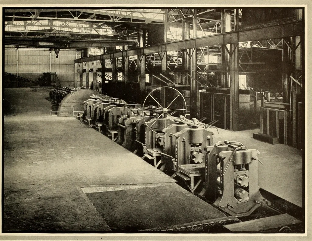 An illustration from Plant and product of the Mesta Machine Company, Pittsburgh, Pennsylvania, U.S.A, 1919, leaf 92