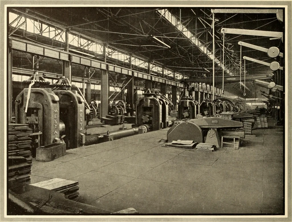 An illustration from Plant and product of the Mesta Machine Company, Pittsburgh, Pennsylvania, U.S.A, 1919, leaf 93