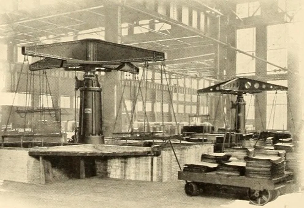 An illustration from Plant and product of the Mesta Machine Company, Pittsburgh, Pennsylvania, U.S.A, 1919, leaf 95