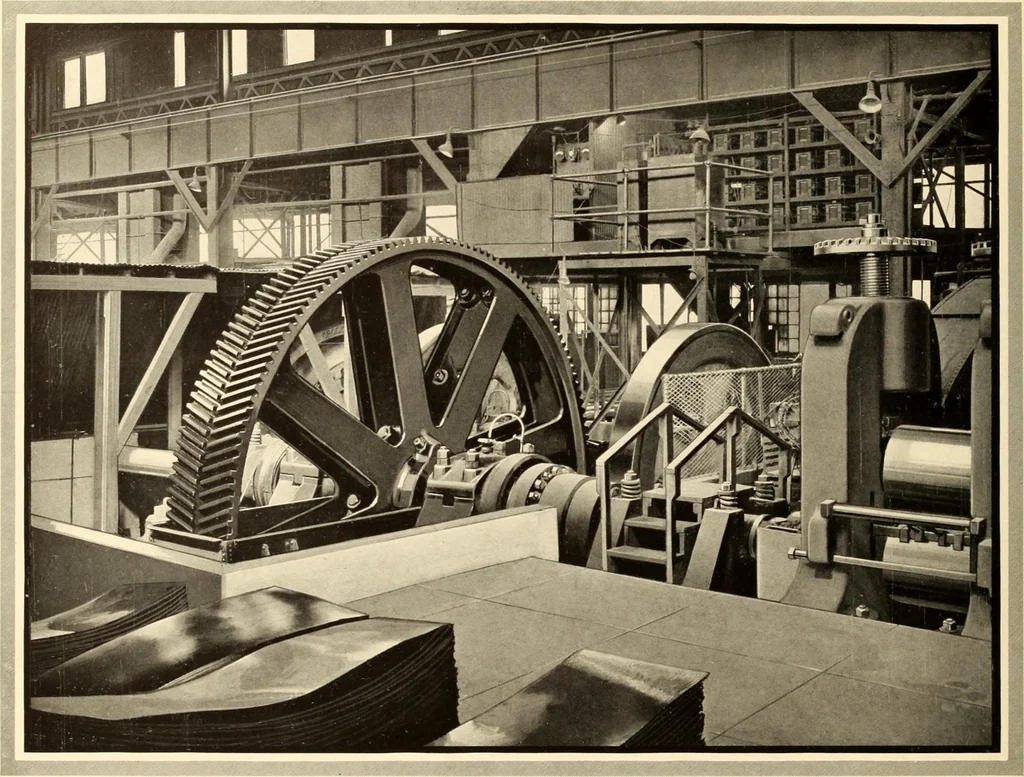 An illustration from Plant and product of the Mesta Machine Company, Pittsburgh, Pennsylvania, U.S.A, 1919, leaf 97