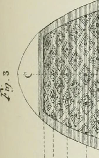 An illustration from Plastering, plain and decorative. A practical treatise on the art & craft of plastering and modelling, including full descriptions of the various tools, materials, processes, and appliances employed ... together with an account of historical plastering in England, Scotland, and Ireland, accompanied by numerous examples, 1899, leaf 266