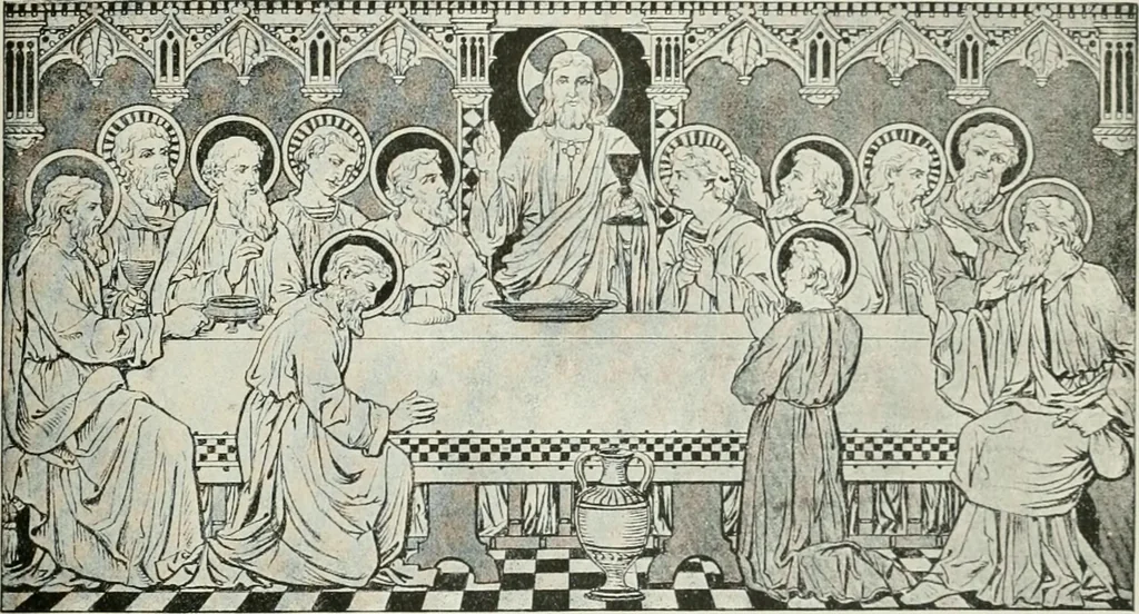 An illustration from Plastering, plain and decorative. A practical treatise on the art & craft of plastering and modelling, including full descriptions of the various tools, materials, processes, and appliances employed ... together with an account of historical plastering in England, Scotland, and Ireland, accompanied by numerous examples, 1899, leaf 322