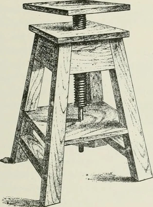 An illustration from Plastering, plain and decorative. A practical treatise on the art & craft of plastering and modelling, including full descriptions of the various tools, materials, processes, and appliances employed ... together with an account of historical plastering in England, Scotland, and Ireland, accompanied by numerous examples, 1899, leaf 340