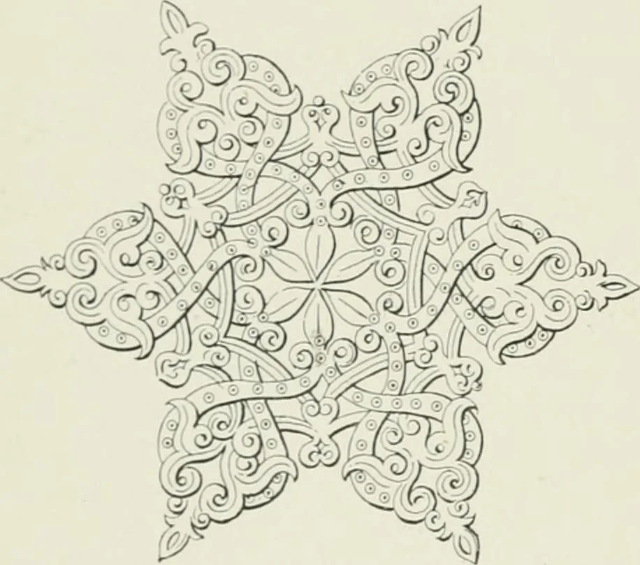 An illustration from Plastering, plain and decorative. A practical treatise on the art & craft of plastering and modelling, including full descriptions of the various tools, materials, processes, and appliances employed ... together with an account of historical plastering in England, Scotland, and Ireland, accompanied by numerous examples, 1899, leaf 557