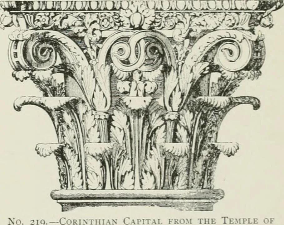 An illustration from Plastering, plain and decorative. A practical treatise on the art & craft of plastering and modelling, including full descriptions of the various tools, materials, processes, and appliances employed ... together with an account of historical plastering in England, Scotland, and Ireland, accompanied by numerous examples, 1899, leaf 658