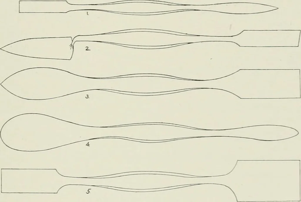 An illustration from Plastering, plain and decorative. A practical treatise on the art & craft of plastering and modelling, including full descriptions of the various tools, materials, processes, and appliances employed ... together with an account of historical plastering in England, Scotland, and Ireland, accompanied by numerous examples, 1899, leaf 672