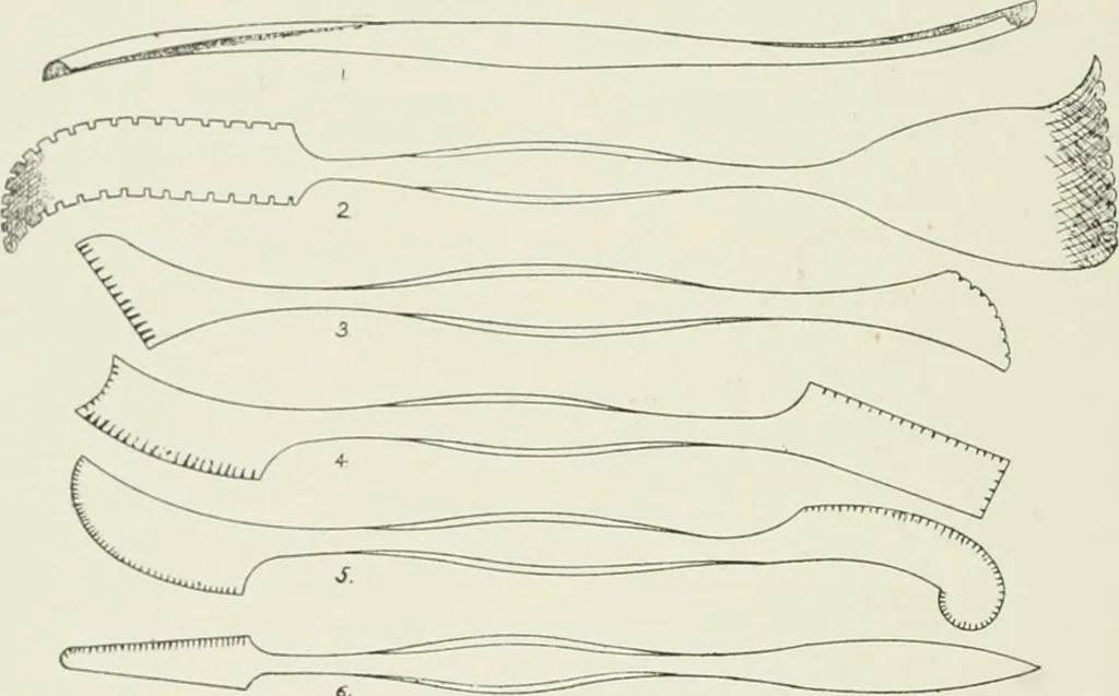 An illustration from Plastering, plain and decorative. A practical treatise on the art & craft of plastering and modelling, including full descriptions of the various tools, materials, processes, and appliances employed ... together with an account of historical plastering in England, Scotland, and Ireland, accompanied by numerous examples, 1899, leaf 673