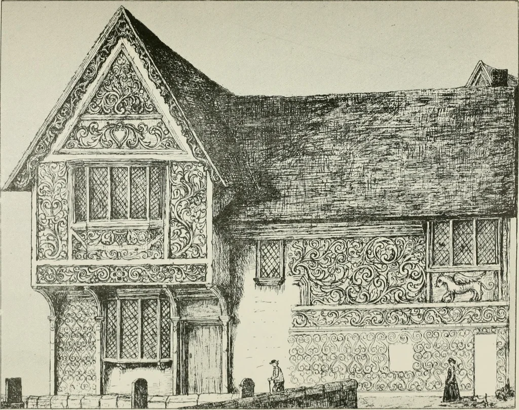 An illustration from Plastering, plain and decorative. A practical treatise on the art & craft of plastering and modelling, including full descriptions of the various tools, materials, processes, and appliances employed ... together with an account of historical plastering in England, Scotland, and Ireland, accompanied by numerous examples, 1899, leaf 70