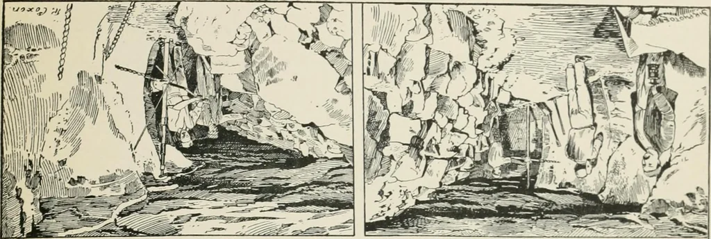 An illustration from Plastering, plain and decorative. A practical treatise on the art & craft of plastering and modelling, including full descriptions of the various tools, materials, processes, and appliances employed ... together with an account of historical plastering in England, Scotland, and Ireland, accompanied by numerous examples, 1899, leaf 737