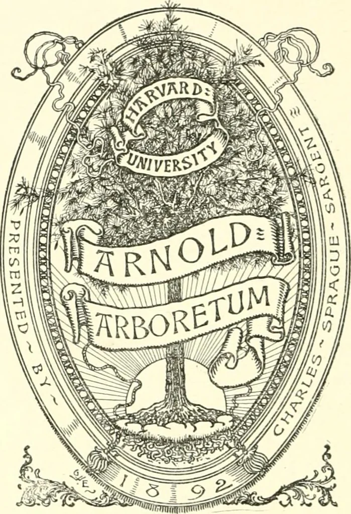 An illustration from American book-plates, a guide to their study with examples ... With a bibliography by Eben Hewins ... Illustrated with many reproductions of rare and interesting book-plates and in the finer editions with many prints from the original coppers both old and recent, 1905, leaf 109