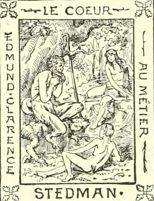 An illustration from American book-plates, a guide to their study with examples ... With a bibliography by Eben Hewins ... Illustrated with many reproductions of rare and interesting book-plates and in the finer editions with many prints from the original coppers both old and recent, 1905, leaf 139