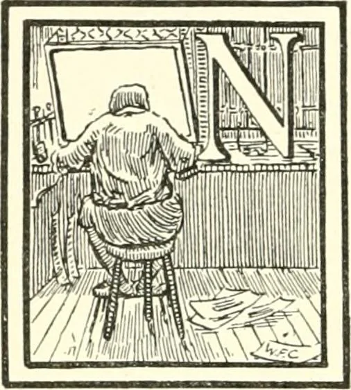 An illustration from American book-plates, a guide to their study with examples ... With a bibliography by Eben Hewins ... Illustrated with many reproductions of rare and interesting book-plates and in the finer editions with many prints from the original coppers both old and recent, 1905, leaf 143