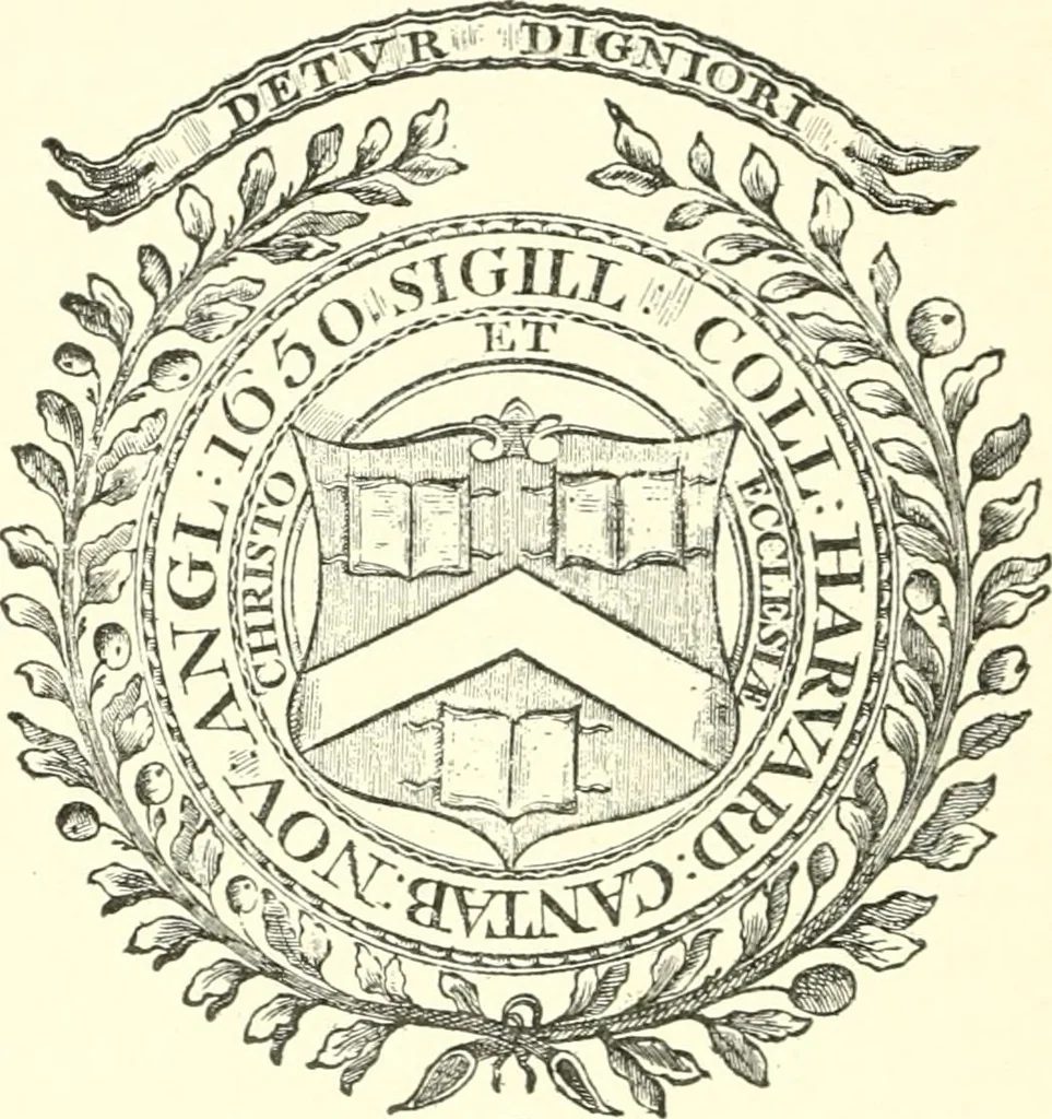 An illustration from American book-plates, a guide to their study with examples ... With a bibliography by Eben Hewins ... Illustrated with many reproductions of rare and interesting book-plates and in the finer editions with many prints from the original coppers both old and recent, 1905, leaf 153