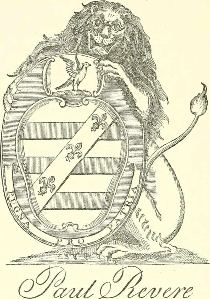 An illustration from American book-plates, a guide to their study with examples ... With a bibliography by Eben Hewins ... Illustrated with many reproductions of rare and interesting book-plates and in the finer editions with many prints from the original coppers both old and recent, 1905, leaf 193