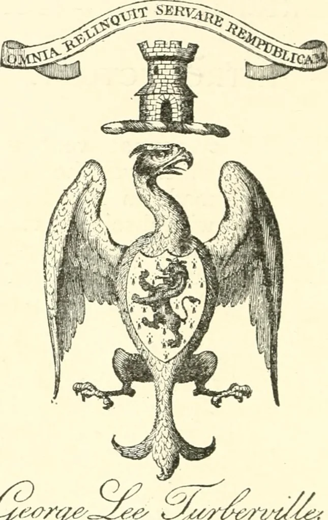 An illustration from American book-plates, a guide to their study with examples ... With a bibliography by Eben Hewins ... Illustrated with many reproductions of rare and interesting book-plates and in the finer editions with many prints from the original coppers both old and recent, 1905, leaf 23