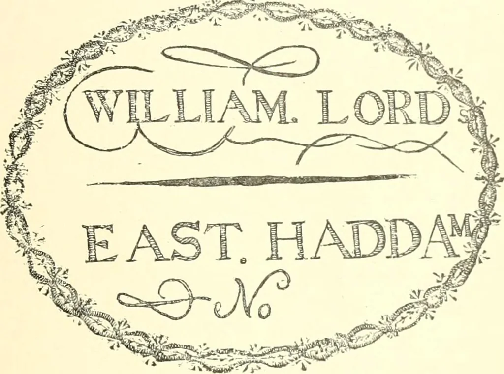 An illustration from American book-plates, a guide to their study with examples ... With a bibliography by Eben Hewins ... Illustrated with many reproductions of rare and interesting book-plates and in the finer editions with many prints from the original coppers both old and recent, 1905, leaf 26