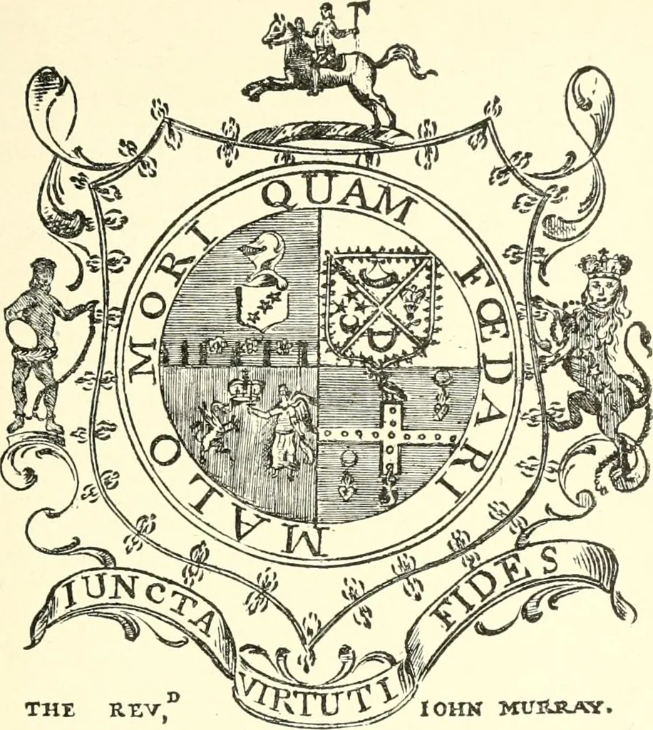 An illustration from American book-plates, a guide to their study with examples ... With a bibliography by Eben Hewins ... Illustrated with many reproductions of rare and interesting book-plates and in the finer editions with many prints from the original coppers both old and recent, 1905, leaf 302