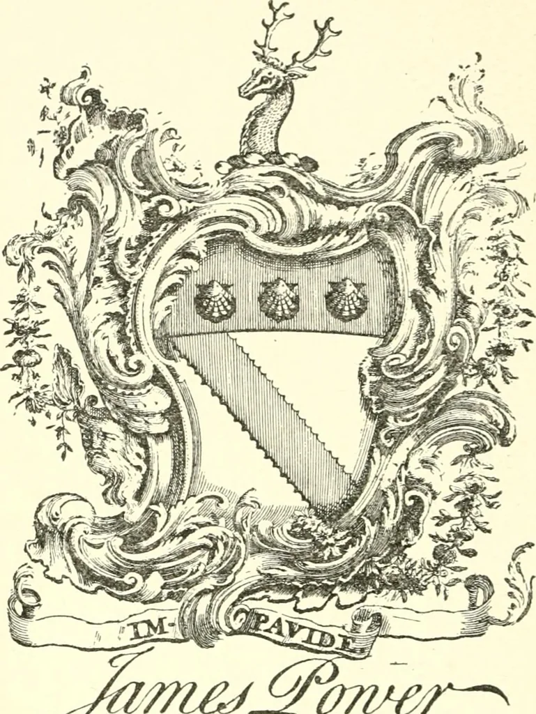 An illustration from American book-plates, a guide to their study with examples ... With a bibliography by Eben Hewins ... Illustrated with many reproductions of rare and interesting book-plates and in the finer editions with many prints from the original coppers both old and recent, 1905, leaf 319