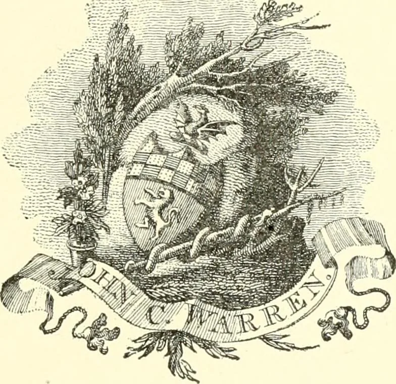 An illustration from American book-plates, a guide to their study with examples ... With a bibliography by Eben Hewins ... Illustrated with many reproductions of rare and interesting book-plates and in the finer editions with many prints from the original coppers both old and recent, 1905, leaf 348