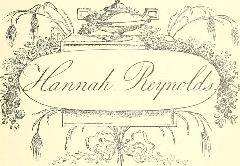 An illustration from American book-plates, a guide to their study with examples ... With a bibliography by Eben Hewins ... Illustrated with many reproductions of rare and interesting book-plates and in the finer editions with many prints from the original coppers both old and recent, 1905, leaf 42