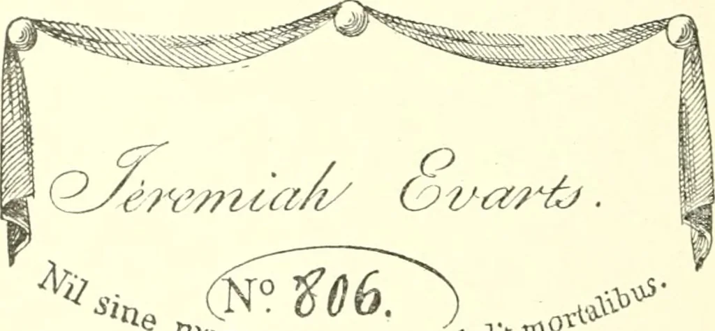 An illustration from American book-plates, a guide to their study with examples ... With a bibliography by Eben Hewins ... Illustrated with many reproductions of rare and interesting book-plates and in the finer editions with many prints from the original coppers both old and recent, 1905, leaf 451