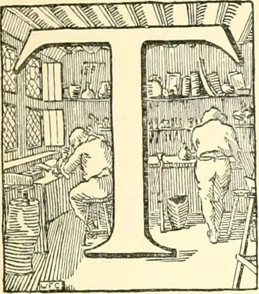 An illustration from American book-plates, a guide to their study with examples ... With a bibliography by Eben Hewins ... Illustrated with many reproductions of rare and interesting book-plates and in the finer editions with many prints from the original coppers both old and recent, 1905, leaf 486