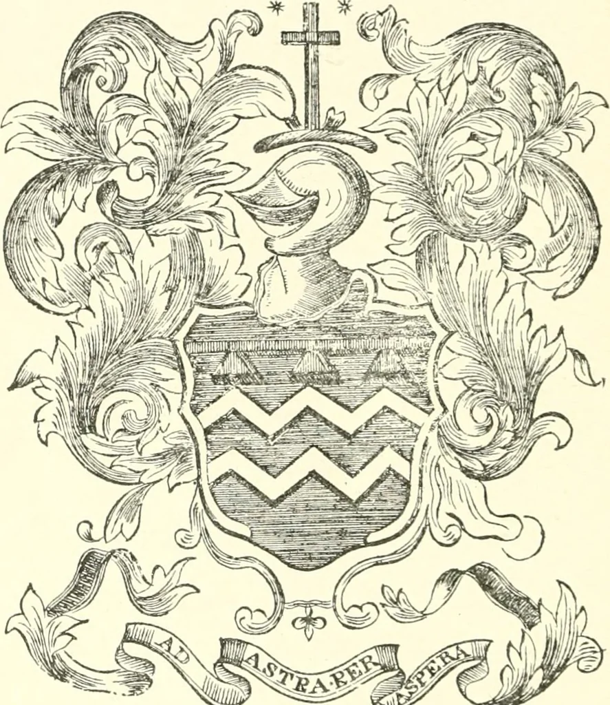 An illustration from American book-plates, a guide to their study with examples ... With a bibliography by Eben Hewins ... Illustrated with many reproductions of rare and interesting book-plates and in the finer editions with many prints from the original coppers both old and recent, 1905, leaf 67