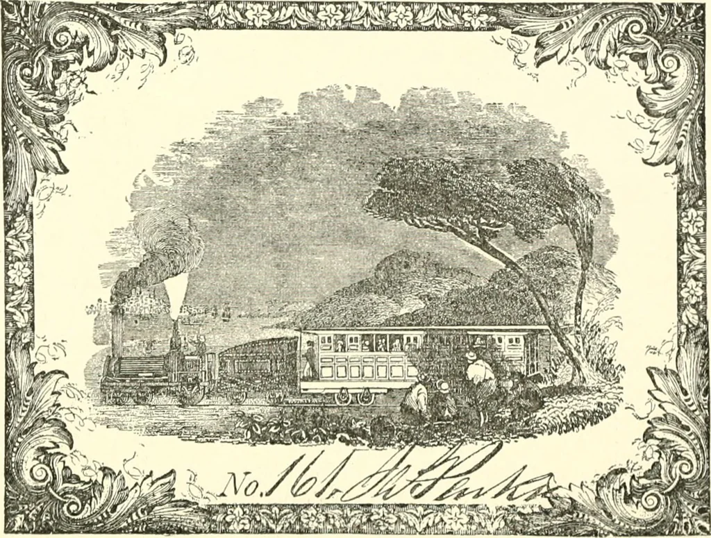 An illustration from American book-plates, a guide to their study with examples ... With a bibliography by Eben Hewins ... Illustrated with many reproductions of rare and interesting book-plates and in the finer editions with many prints from the original coppers both old and recent, 1905, leaf 93