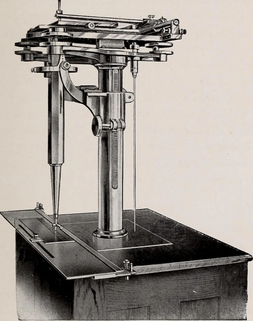 An illustration from Plate printing and die stamping; how to operate a department for copperplate and steel-die engraving and printing, 1917, leaf 28