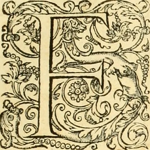 An illustration from Platonis opera quae extant omnia, 1578, leaf 14